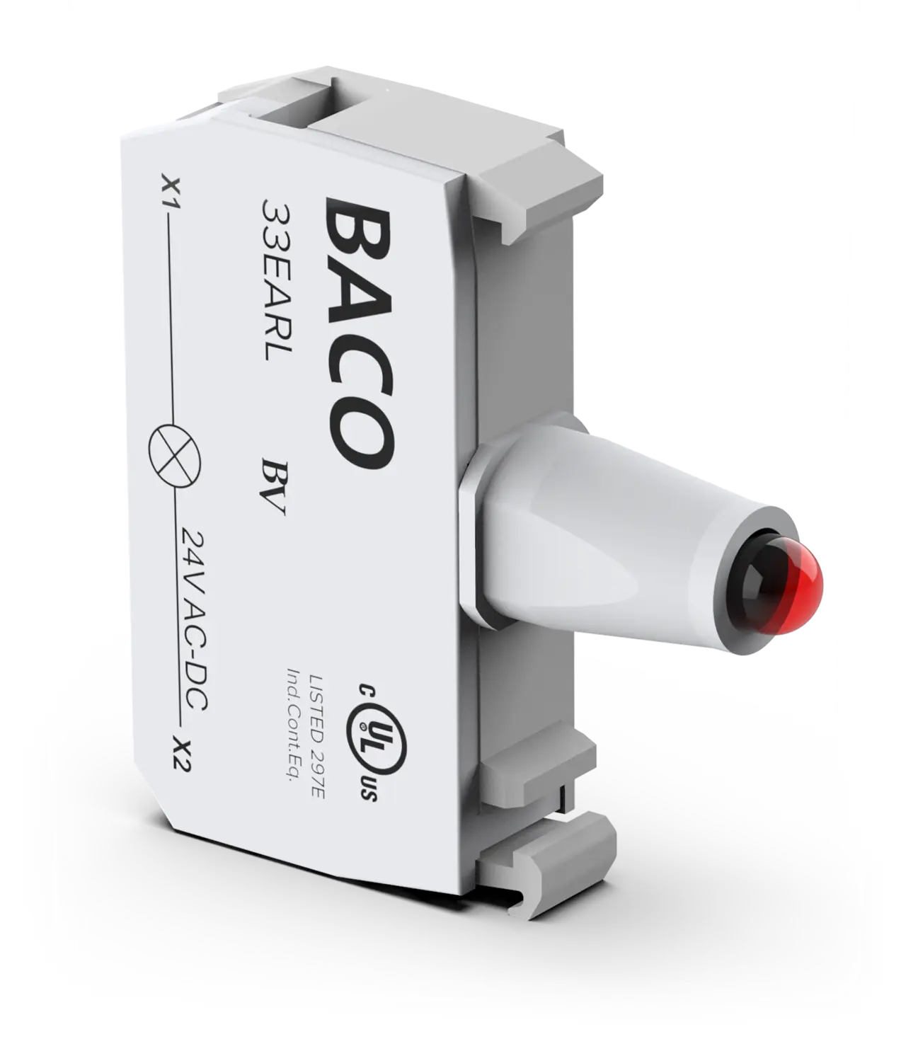 LED-modul Röd 24V AC/DC