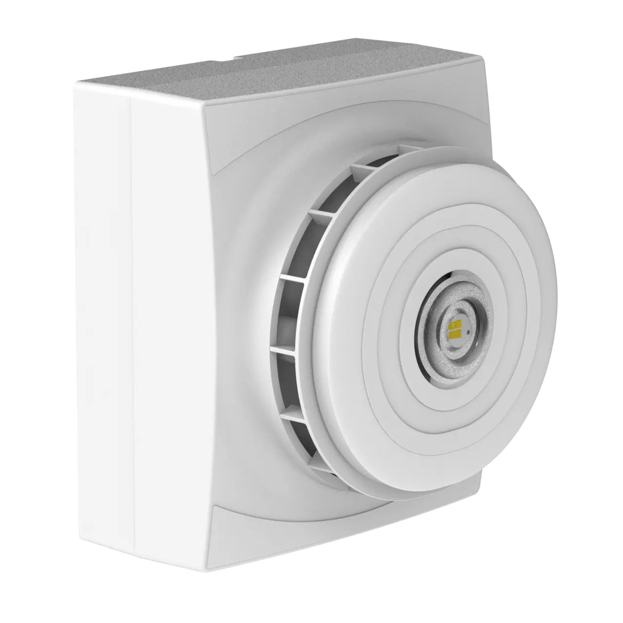 Siren / Blixt vit tak med Vit Blixt EN54