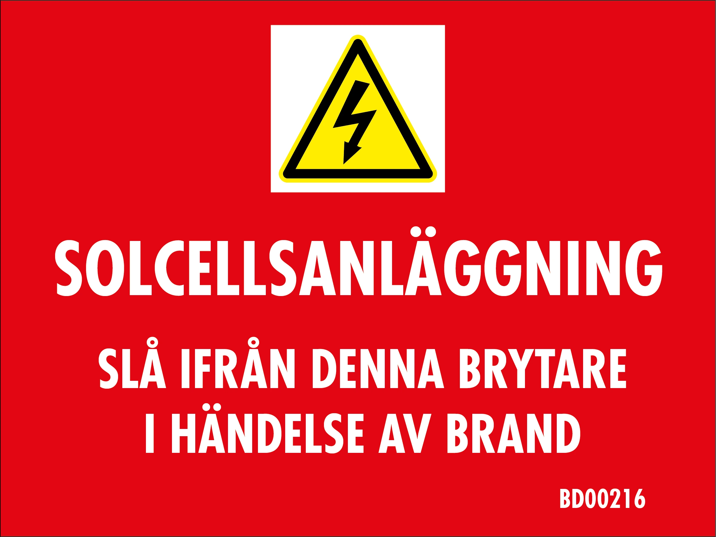 Dekal solcellsanläggning