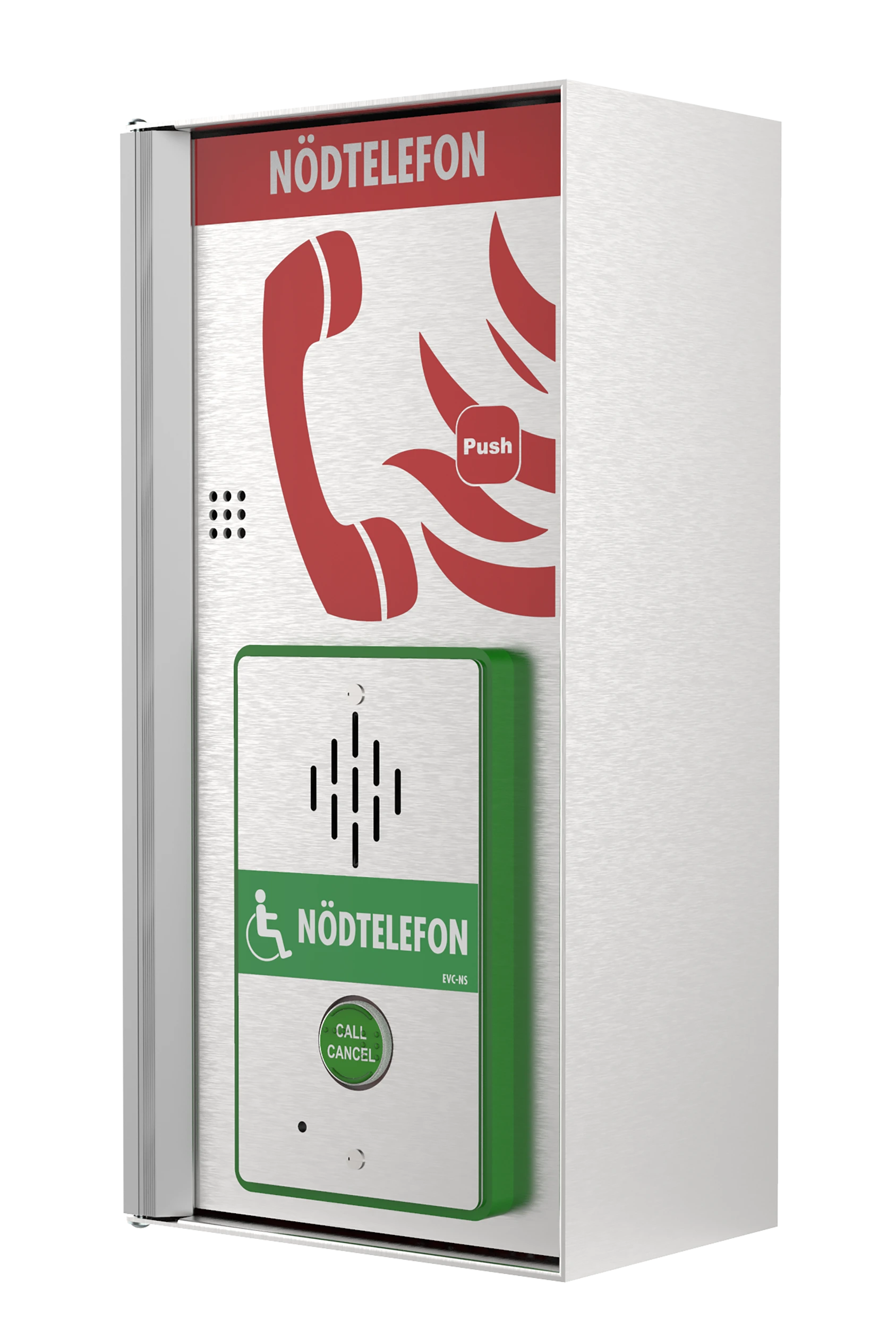 Nödtelefon med nödstation