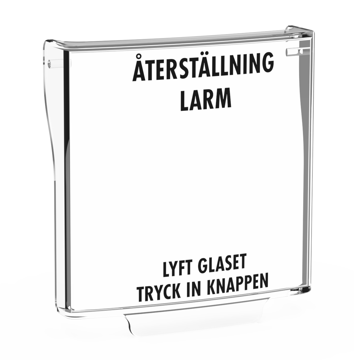 Glaslucka till larmknapp LK-5