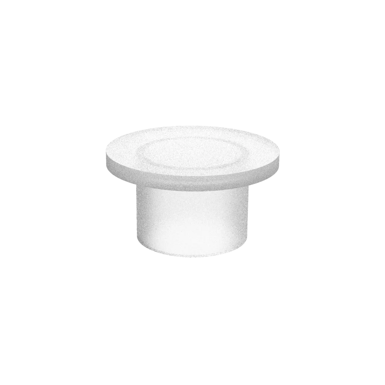 Samplingspropp, transparent 10 mm
