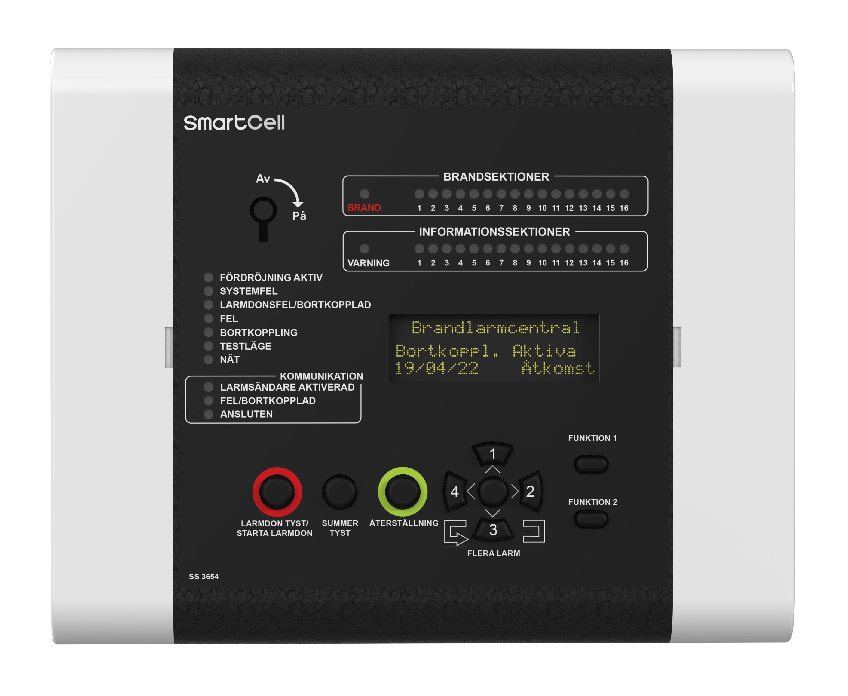 SmartCell Trådlös Central 230V