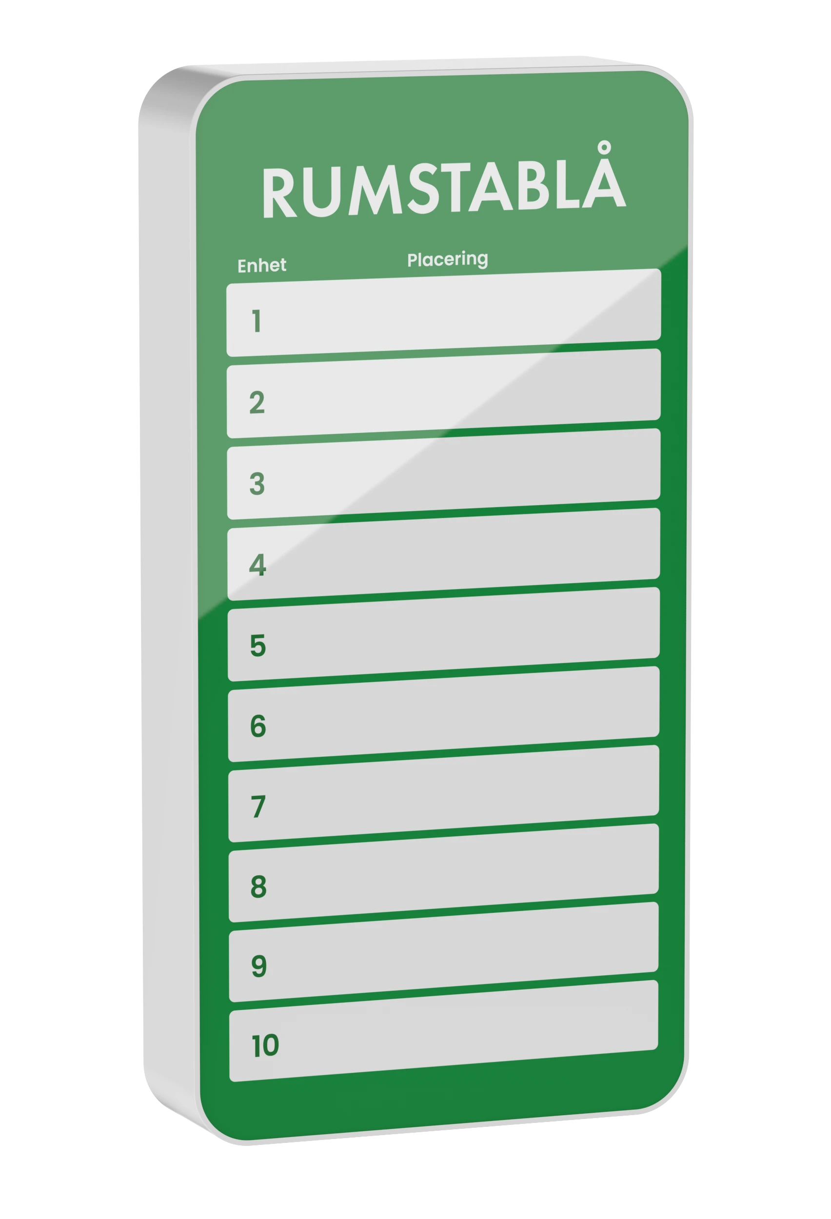 Rumstablå för UP-MIDI